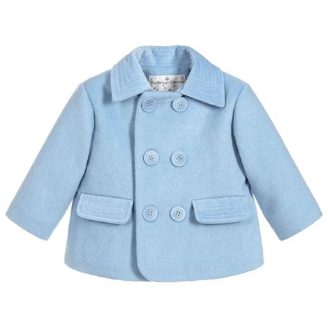 Rachel Riley Baby Blue Velvet Coat. Shop from an exclusive selection of ...