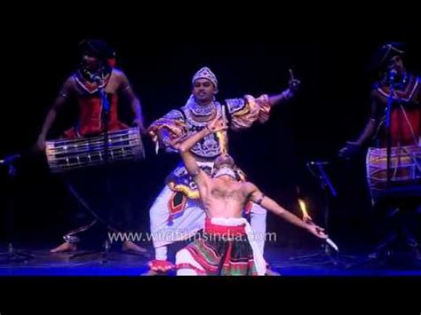 Sabaragamuwa dance by folk dancers of Sri Lanka - YouTube