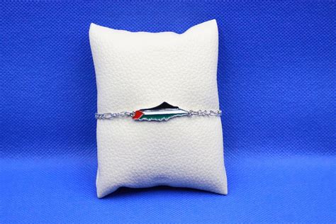 Palestine Bracelet Palestine Map Bracelet Palestinian - Etsy