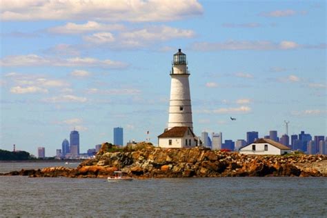 boston lighthouse on little brewster island - Google Search | Lighthouse, Beautiful lighthouse ...