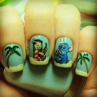 Lilo and Stitch (With images) | Disney nails, Lilo and stitch tattoo, Nails