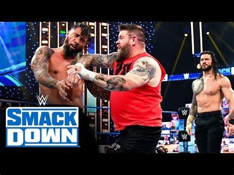 Kevin Owens & Otis vs. Roman Reigns & Jey Uso: SmackDown, Dec. 4, 2020 | Roman reigns, Kevin ...