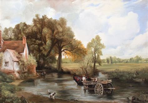 Constable's Haywain | Magical art, Art blog, Painting