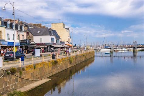 Port of Binic in Brittany, France Editorial Stock Photo - Image of destinations, coastline ...