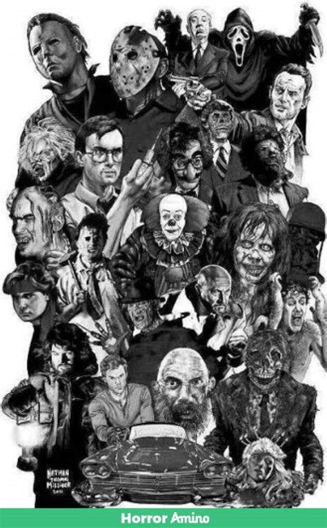 WHAT IS YOUR FAVOURITE HORROR MOVIE CHARACTERS? | Horror Amino