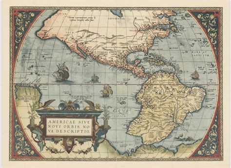 Mapa de abraham ortelius - Lasihouse