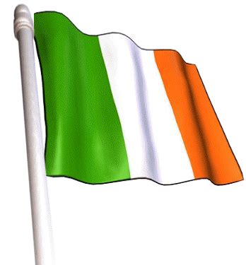 Waving Irish Flag Gif