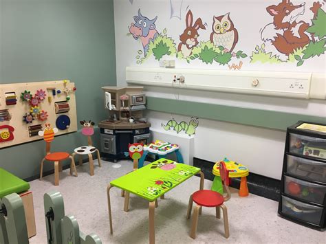 Imaging play area for children waiting at Good Hope Hospital – Imaging Department HGS