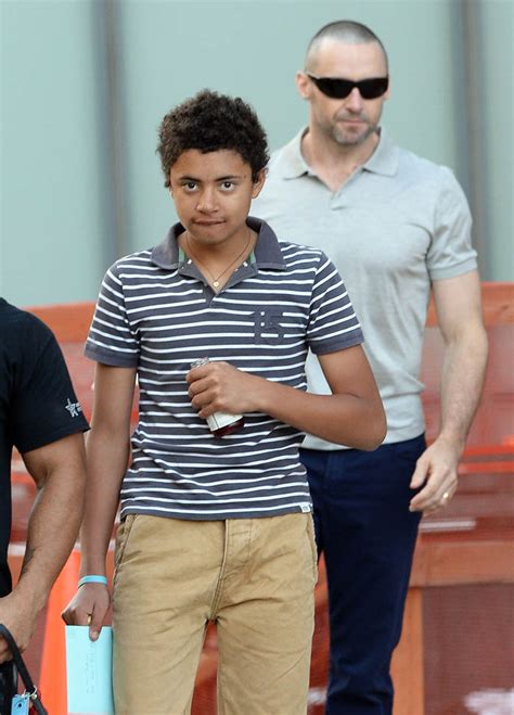 Hugh Jackman takes his son Oscar to first day of school|Lainey Gossip ...