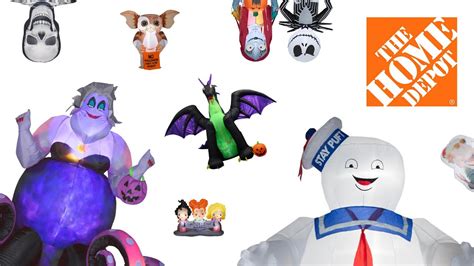 NEW 2021 Home Depot Halloween Inflatables! - YouTube