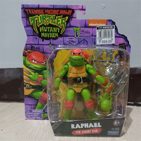 Teenage Mutant Ninja Turtles Mutant Mayhem Raphael (sealed), Hobbies & Toys, Toys & Games on ...