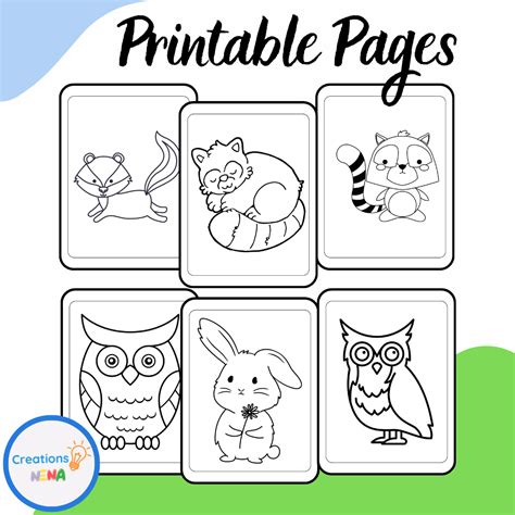 Woodland Animals Coloring Pages | Made By Teachers