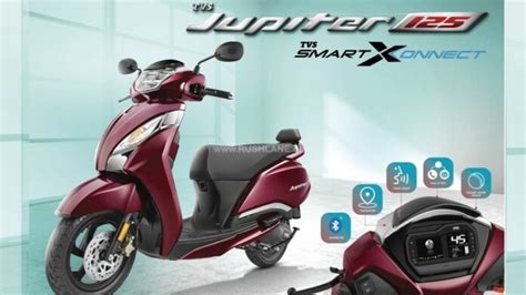 TVS Jupiter 125 SmartXonnect Launched in India – Features, Colours