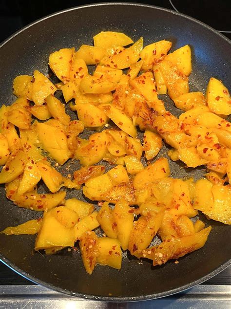 Spicy Fried Mango Recipe – Melanie Cooks