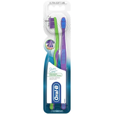 Oral-B - Oral-B Pro-Health Gum Care Manual Toothbrush, Ultra Soft Bristles, 2 count - Walmart ...