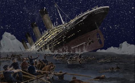 Titanic People Dying