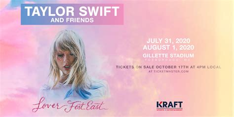 CANCELED: Taylor Swift: Lover Fest East - Gillette Stadium