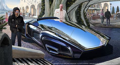 Futuristische autos, Fliegendes auto, Futuristische fahrzeuge