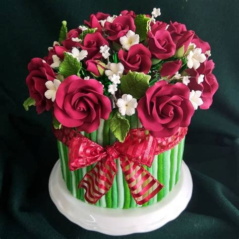 Super Cantik! 10 Cake Bertema Buket Bunga Ini Bisa Jadi Pilihan Kue ...