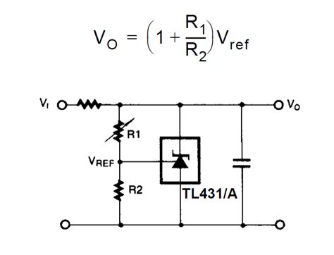 Explaining Programmable Shunt Regulator TL431, Datasheet, Application Circuits | Circuit Diagram ...