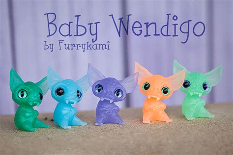 Baby Wendigo by Furrykami-creatures on DeviantArt