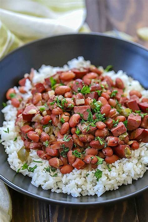 Make an incredible dinner tonight that everyone will love! These Cajun Red Beans … | Healthy ...