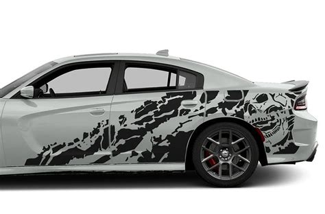 Side Nightmare Graphics vinyl decals for Dodge Charger