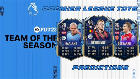 FIFA 23 TOTS Premier League Predictions, Team Of The Season with Haaland, De Bruyne and Rashford ...