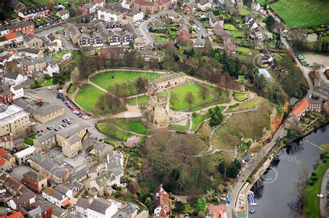 Knaresborough castle - aerialphoto