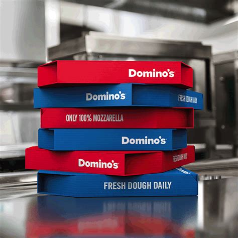 Domino New Box Design for Domino’s Pizza – Fubiz Media