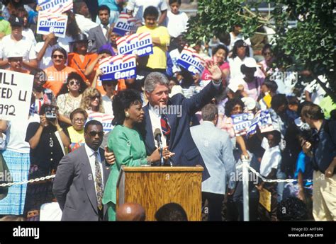 Governor Bill Clinton and Congresswoman Maxine Waters at the Maxine ...