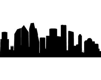 Houston Skyline Drawing - Cliparts.co