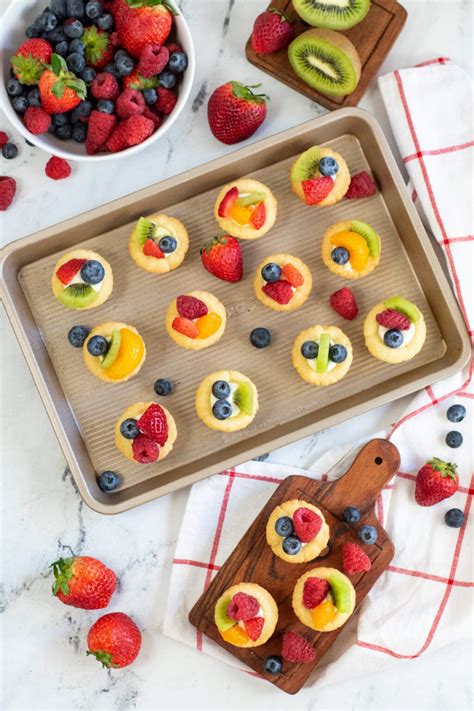 Mini Fruit Tart Recipe - Fun Money Mom