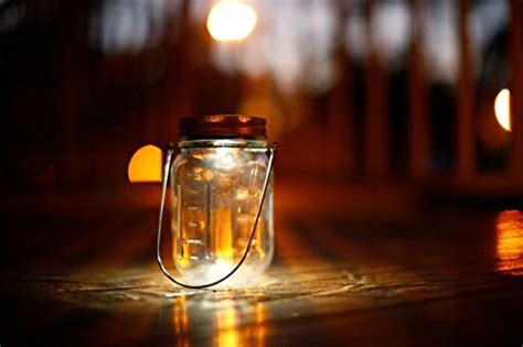 3 Pack – Solar Mason Jar Lid Insert – LED Mason Jar Solar Light for Glass Mason Jars and Garden ...