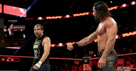 Seth Rollins And Dean Ambrose Tag Team Push