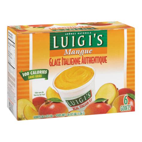 Luigi's Italian Ice Mango 1.06 L - Voilà Online Groceries & Offers
