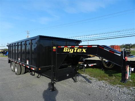 Big Tex 92 x 20 Dump Trailer With Combo Gate and Ramps