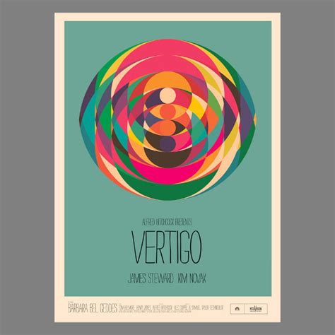 Vertigo Movie Poster - excites - the Portfolio of Simon C. Page