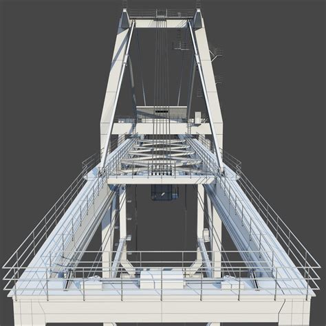 container crane 3d model