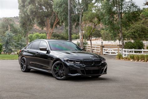 BMW 3 series M340i G20 Black with Vorsteiner V-FF 112 Aftermarket Wheels | Wheel Front | Bmw 3 ...