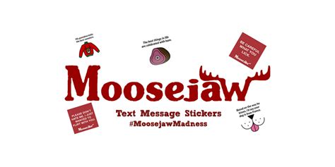 Text Message Stickers by Moosejaw - "stickers" that you can put ...