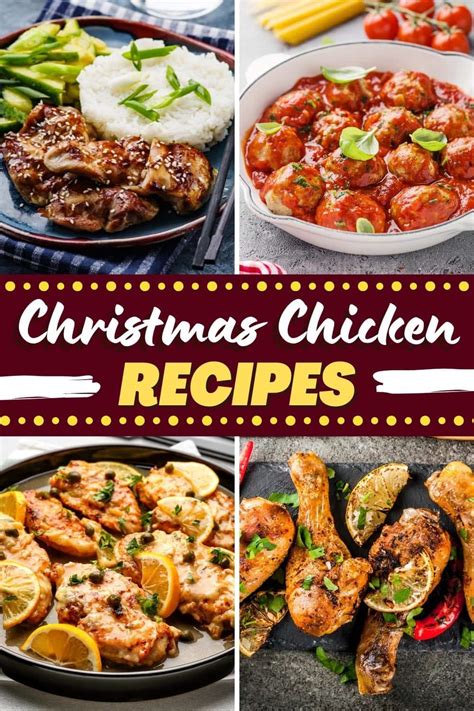 30 Best Christmas Chicken Recipes for Your Holiday Feast - Insanely Good