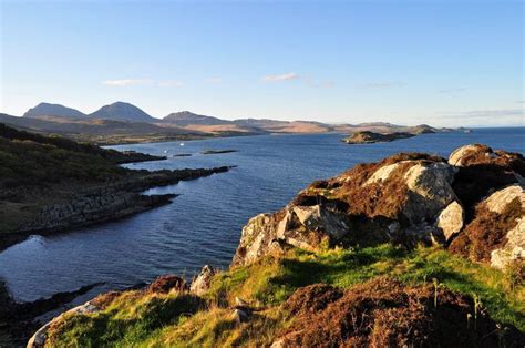 Evening light on Craighouse, Isle of Jura | Isle of jura, Scotland ancestry, West coast scotland