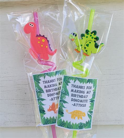 Dinosaur Party Favors Dinosaur Birthday Party Dinosaur - Etsy