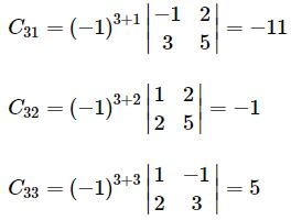 Adjoint of a Matrix (Adjugate Matrix) - Definition, Formula, Examples