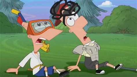 Phineas and Ferb Back to the 2nd Dimension - Perry Gets Captured by Cyborgs [CLIP] - YouTube