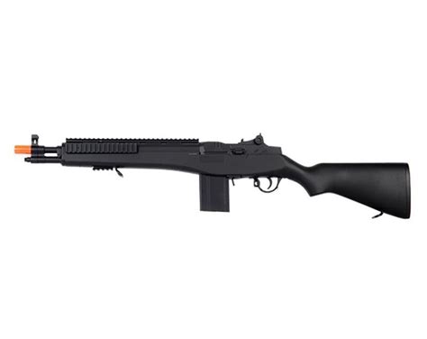 M14 Socom Airsoft Gun Spring Powered Sniper Rifle with Rail System ...