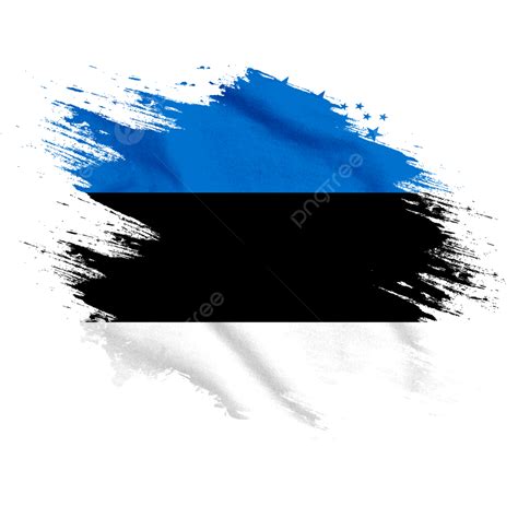 Estonia New Watercolor Flag Brush, Estonia, Flag, Estonia Day PNG Transparent Clipart Image and ...