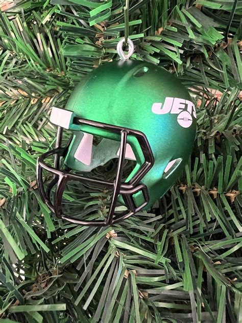 New York Jets Football Helmet Christmas Ornament Purchase supports ...