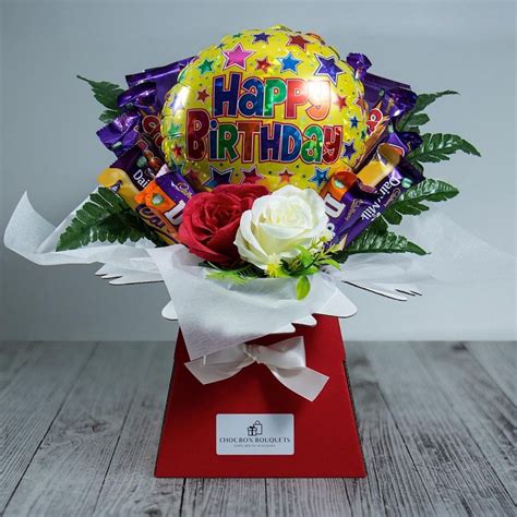 Birthday Wishes - Chocolate Bouquets